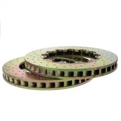 Pistas de freno D2 Racing (421x36mm, Perforados, Fijo)